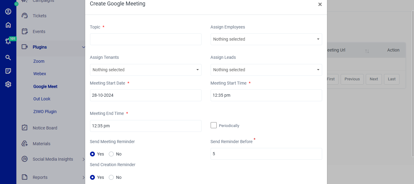 Add Google Meet